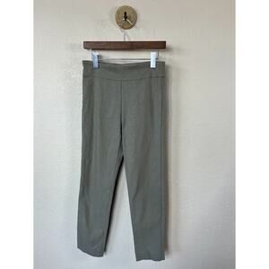 Krazy Larry Pants Womens 2 Mid Rise Pull On Stretch Trouser Straight Leg 27"